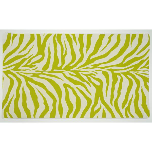 Zebra Towels - Apple Green